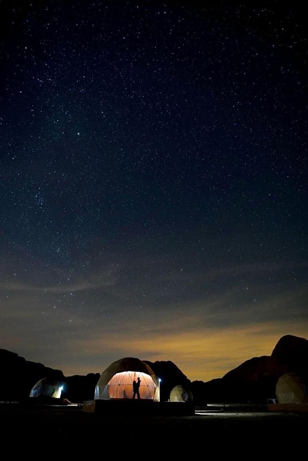 Wadi Rum Anwar Luxury Camp 外观 照片