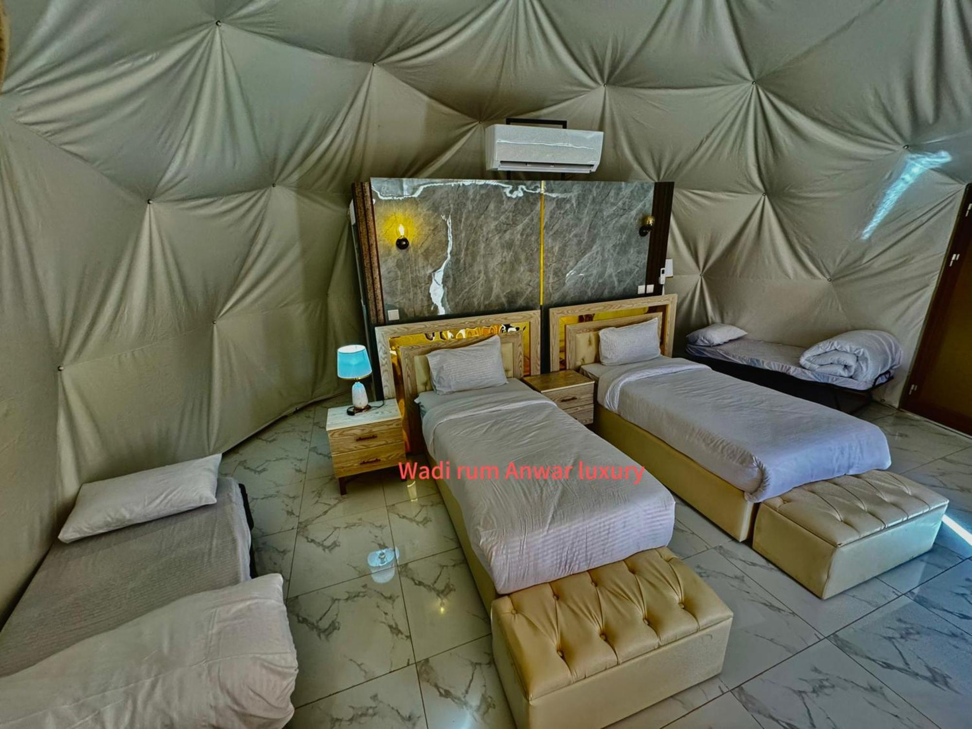Wadi Rum Anwar Luxury Camp 外观 照片