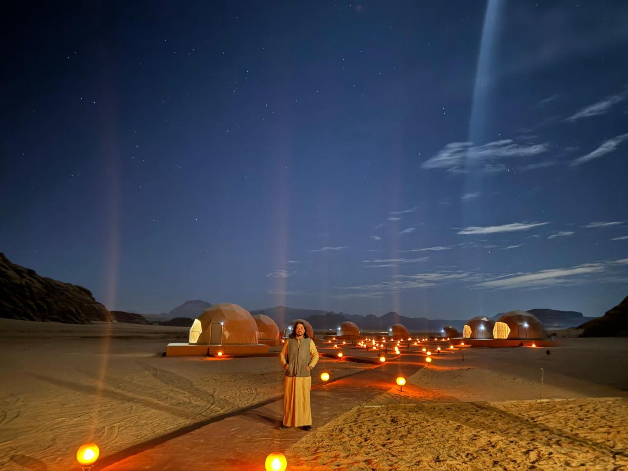 Wadi Rum Anwar Luxury Camp 外观 照片